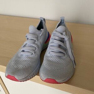 Light blue Nike runners